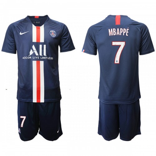 Paris Saint-Germain Dres Mbappé 7 Dječji Domaći 2019/20 Kratkih Rukava Paris Saint-Germain Dres Mbappé 7 Dječji Domaći 2019/20 Kratkih Rukava